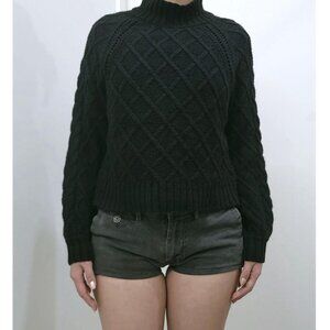 American Eagle Turtleneck Crop Knit Sweater